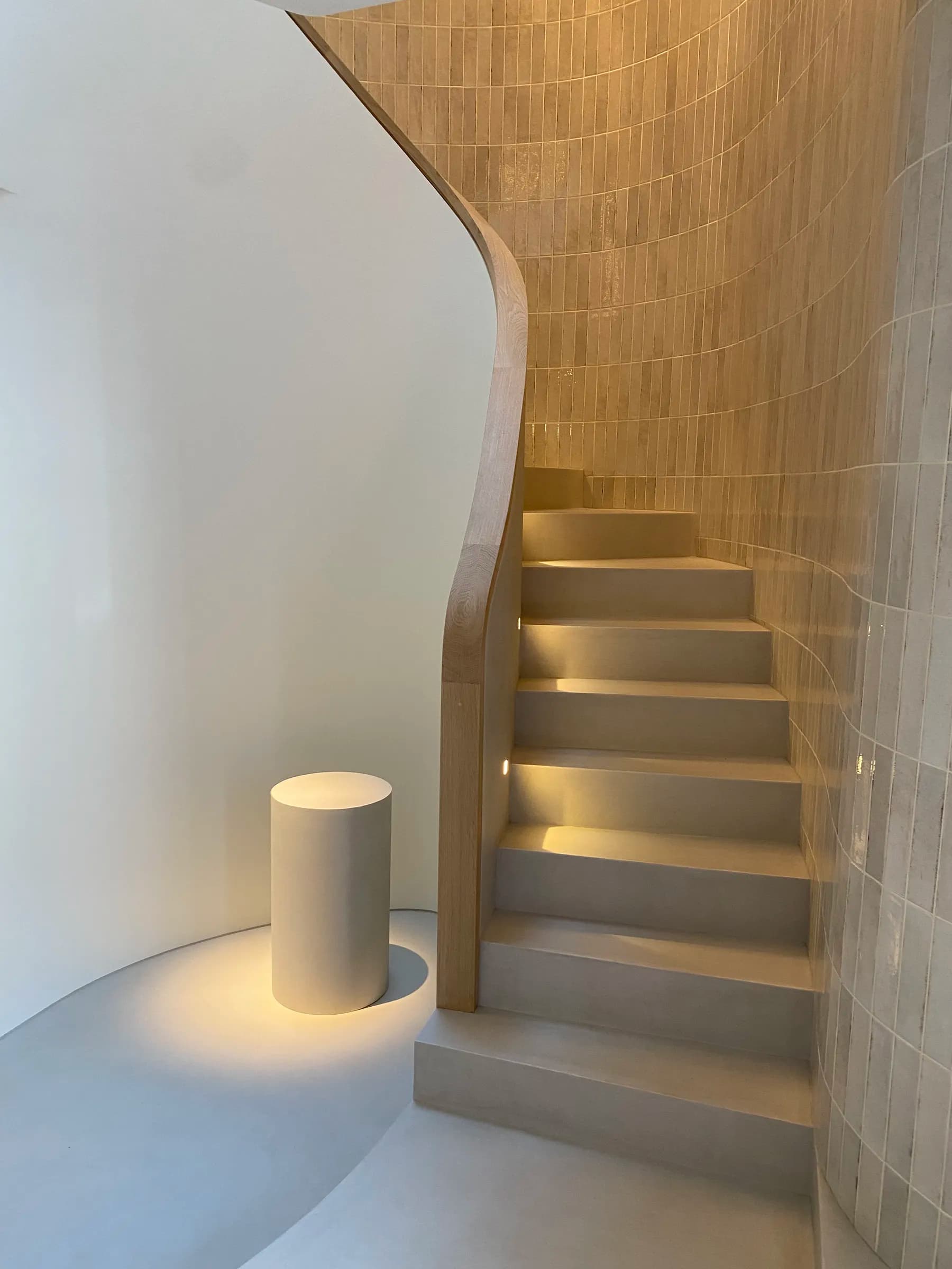 Interior construction detail showing precision craftsmanship and material quality